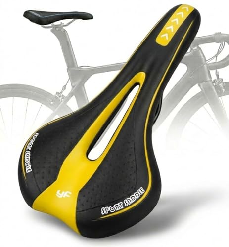 JERN Ergonomic Memory Foam Bicycle Saddle with Airflow Vent