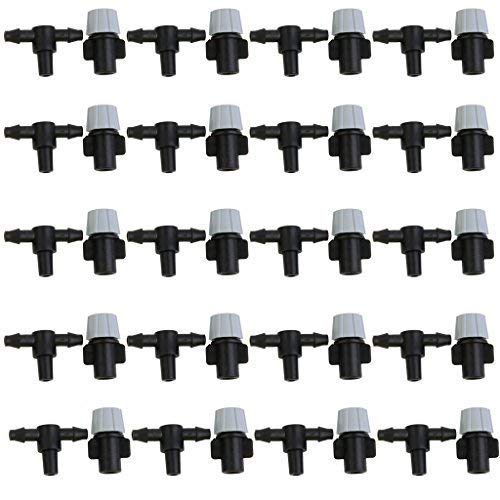 JERN Plastic Sprinkler Heads Misting Nozzles with Tee Joints