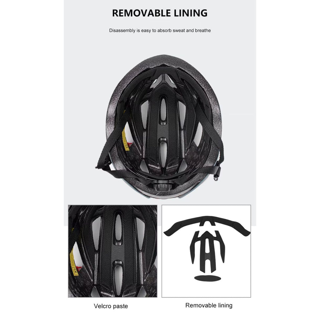 JERN Adjustable Cycling and Skating Helmet with Detachable Visor
