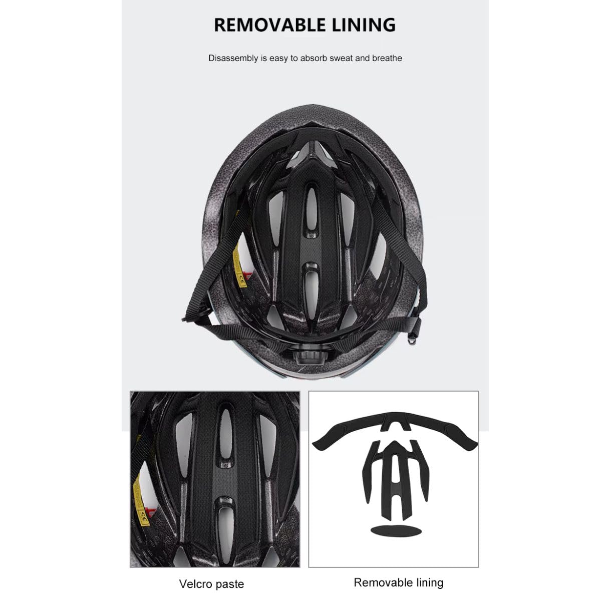 JERN Adjustable Cycling and Skating Helmet with Detachable Visor