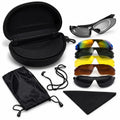 JERN Sports Cycling Goggles 5 Interchangeable Lenses Unisex