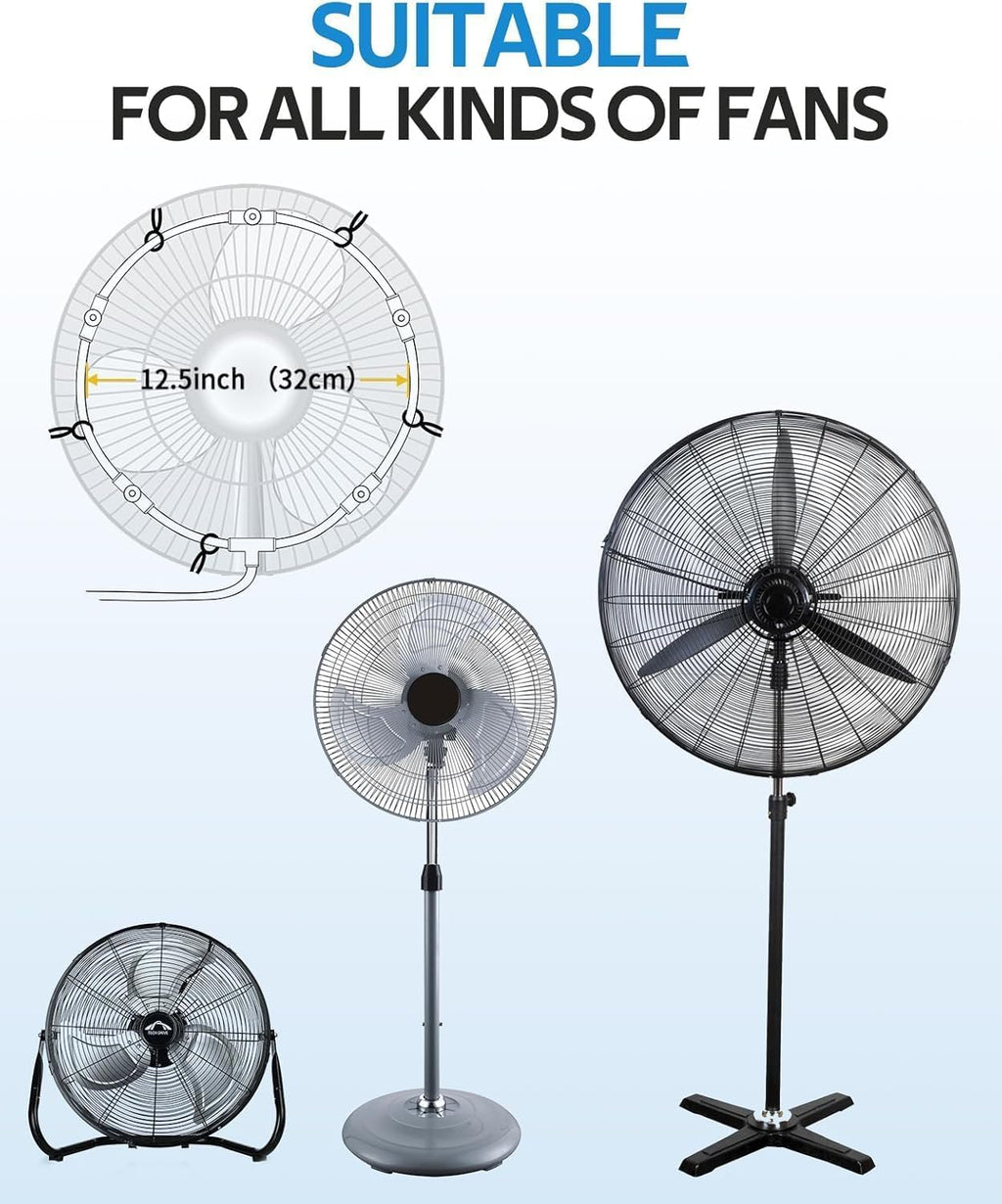 JERN Fan Misting Kit Outdoor Cooling System 19.7ft Line
