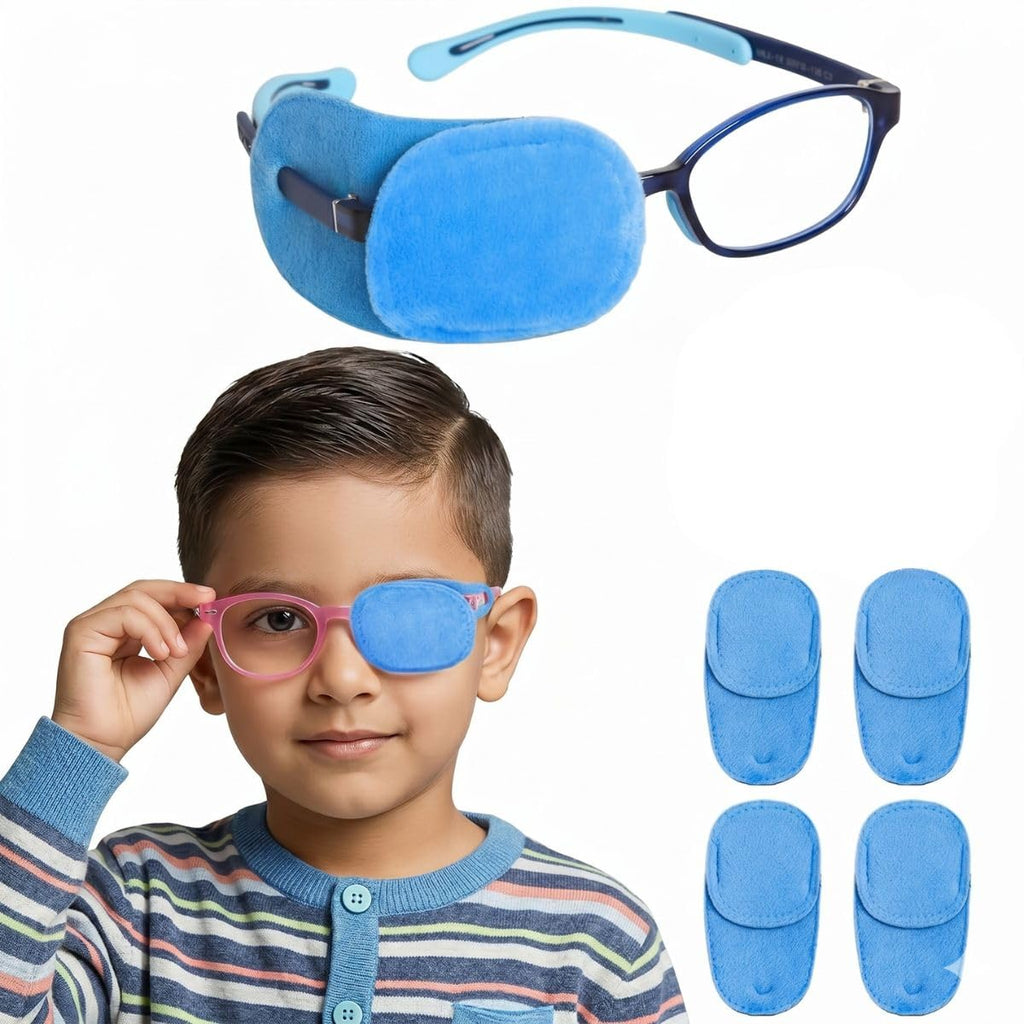 JERN Kids Eye Patches for Glasses Soft Over Glasses