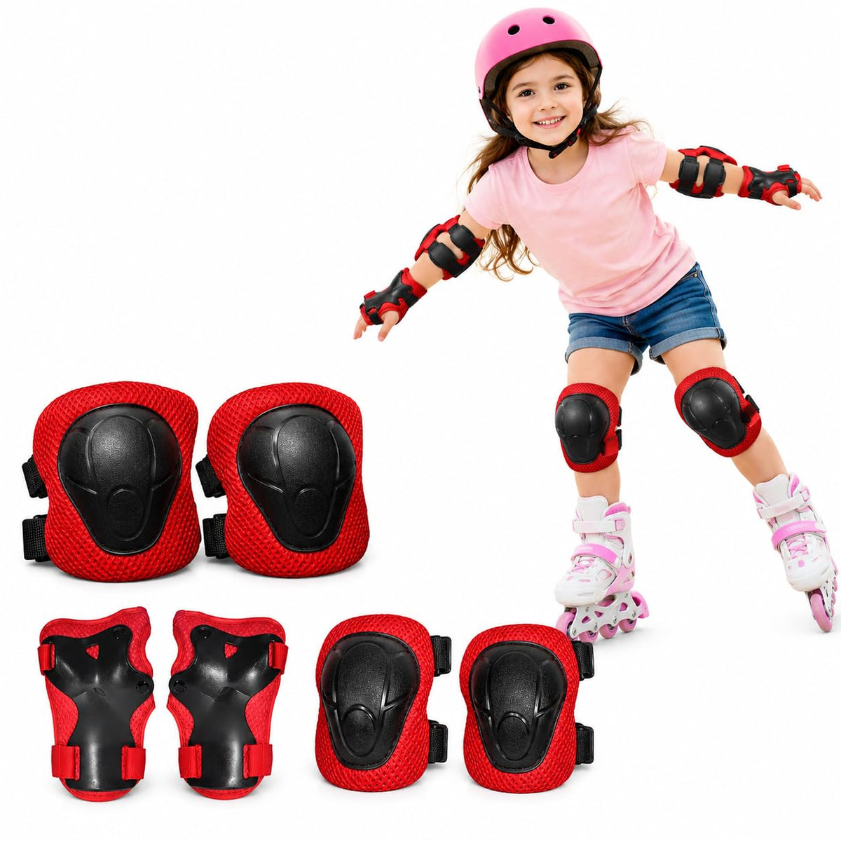 JERN Kids Protective Gear Set for Skating Cycling