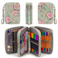 JERN 78 Slots 3 Layer Zipper Pencil Case
